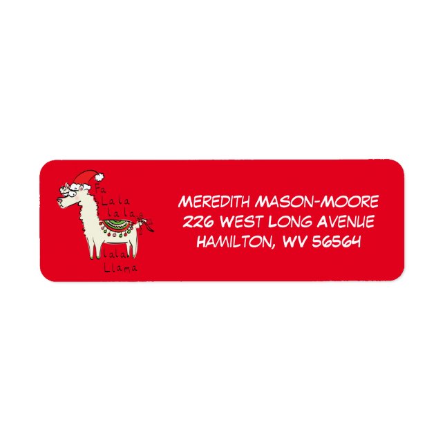 Llama Niedlich Funny Christmas Holiday (Vorne)