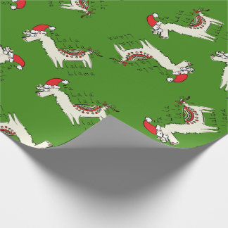 Llama Niedlich Funny Christmas Holiday Geschenkpapier