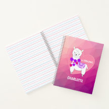 Llama Niedlich Personalisiert