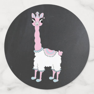 Llama Pink Pajama Girl Geburtstagsparty Sleepover Konfetti