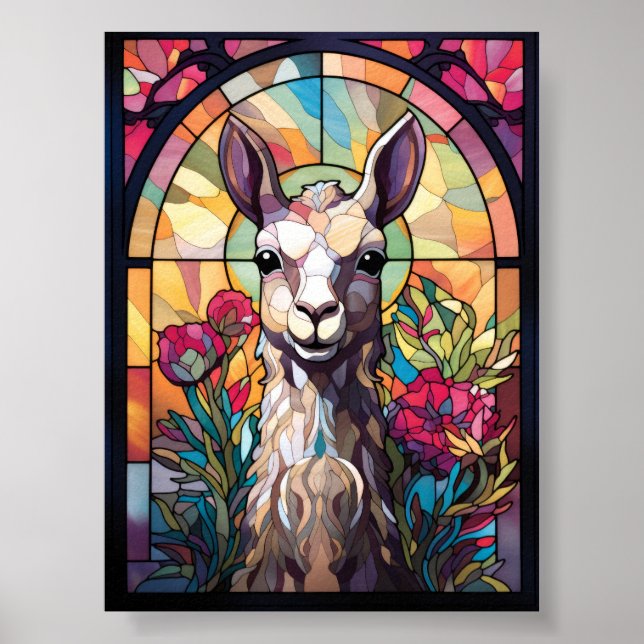 Llama Poster (Vorne)