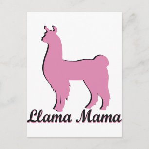 Llama Postkarte