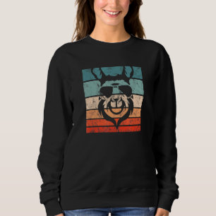 Llama Retro Style Vintag 2 Sweatshirt