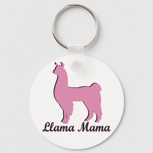 Llama Schlüsselanhänger (Vorderseite)