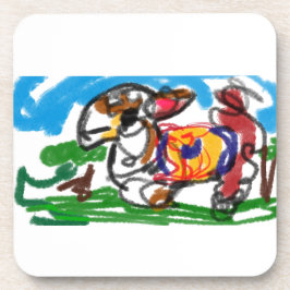 Llama Set Getränkeuntersetzer