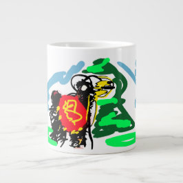 Llama Spaß Jumbo-Tasse