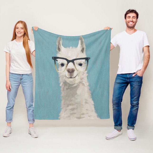 Llama Specs - Platz Fleecedecke (Beispiel)