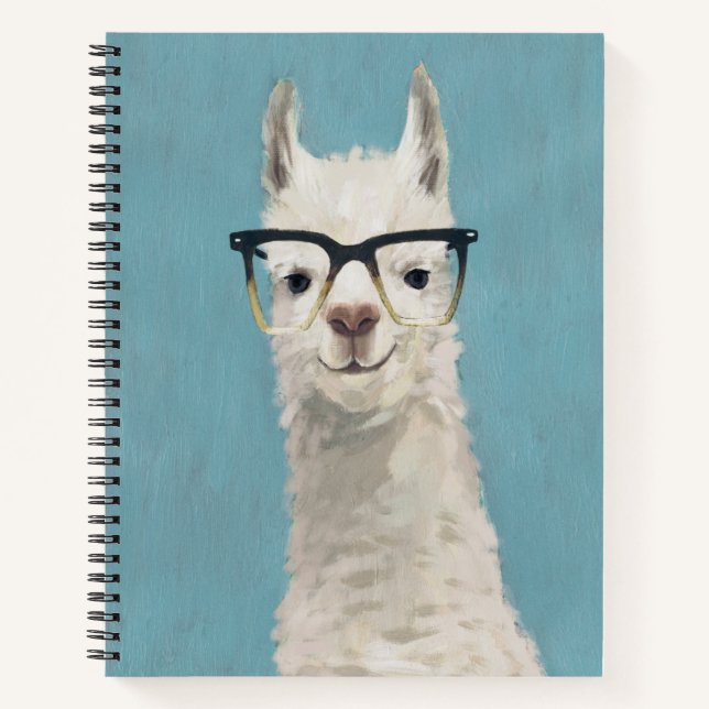 Llama Specs - Platz Notizbuch (Vorderseite)