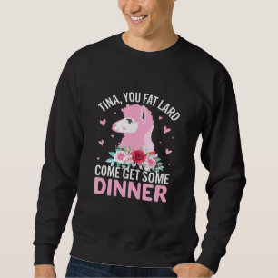 Llama Sprichwort T-Shirt Lugano Unexpected Classic Sweatshirt