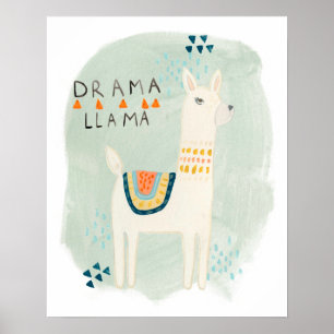 Llama Squad - Drama Llama Poster