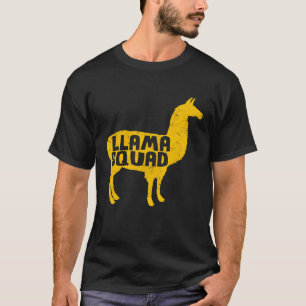 Llama Squad Für Jungen Mädchen Erwachsene die La T-Shirt
