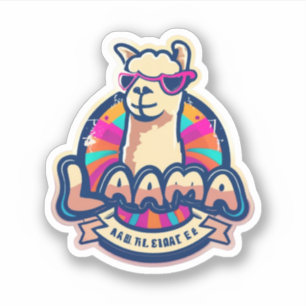 Llama Sticker Das perfekte Geschenk für Tierliebha