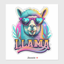 Llama Stickers, wo Spaß Mode trifft