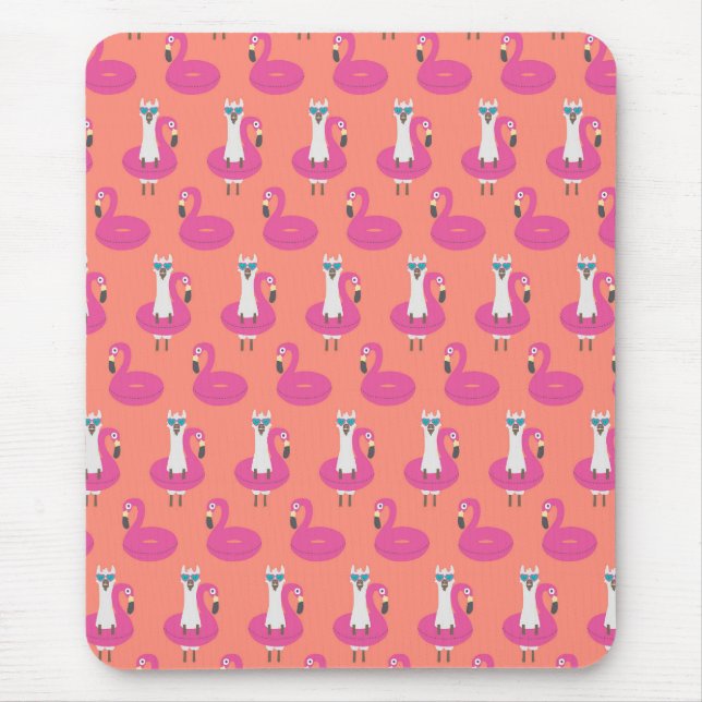 Llama Summer Mousepad (Vorne)