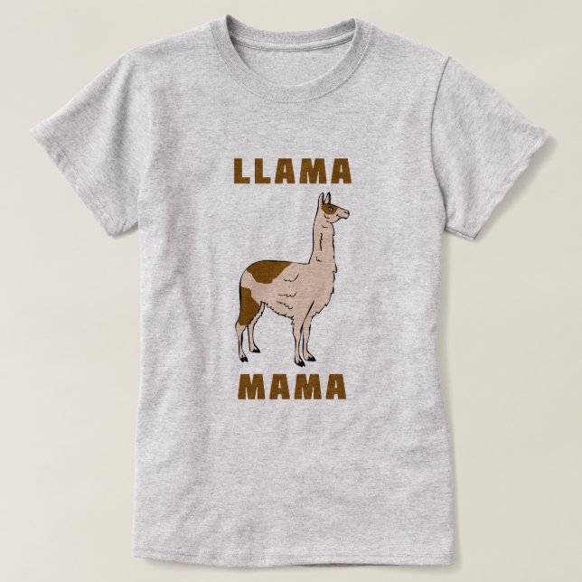 Llama T-Shirt (Design vorne)