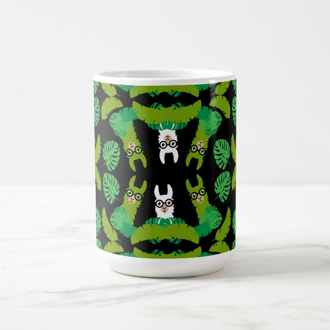 Llama Themed Print Verwandlungstasse (Zentrum)