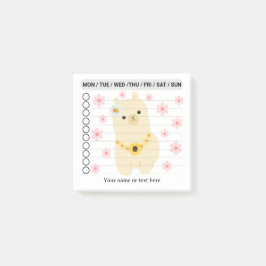 Llama To do list Post-it Notes Klebezettel