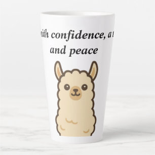 Llama Vibes Mug Confiance, Smile & Paix