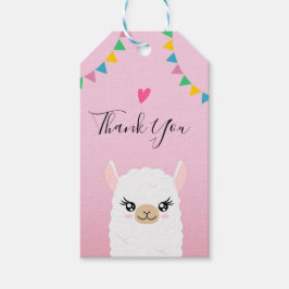 Llama Vielen Dank Geschenkanhänger