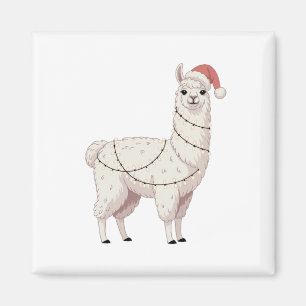 Llama Weihnachtslichter Robuste Tiere Liebhaber Al Magnet