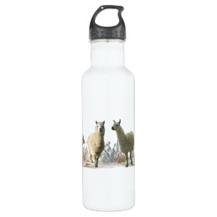 Llama-Wiesenwasserflasche Edelstahlflasche