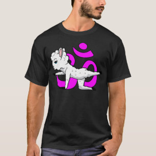 Llama Yoga niedlich Alpaka T-Shirt