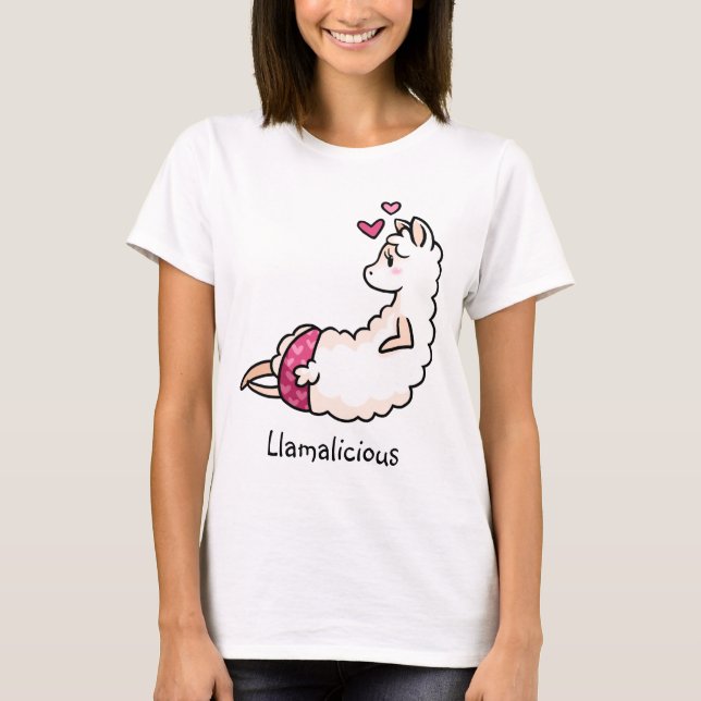 Llamalicious T - Shirt (Vorderseite)