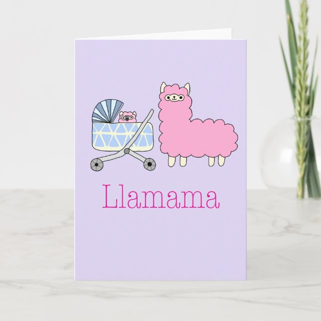 Llamama Karte (Vorderseite)