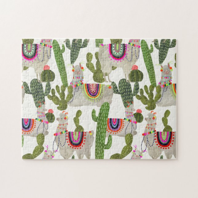 Llamarama Collection Muster (Horizontal)