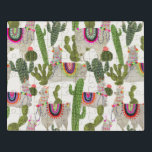 Llamarama Collection Muster Puzzle<br><div class="desc">Genießen Sie dieses kreative Lama-Muster auf einem Produkt oder einem Wallart-Stück, um die Welt um Sie herum zu erweitern und zu erweitern. Künstlerin: Victoria Borges</div>