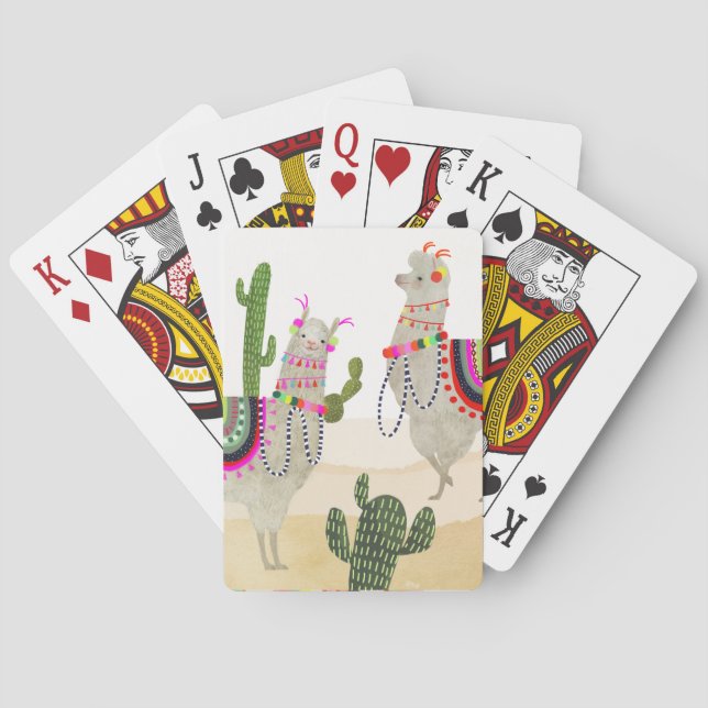 Llamarama Collection | Niedlich Lllamas Spielkarten (Rückseite)