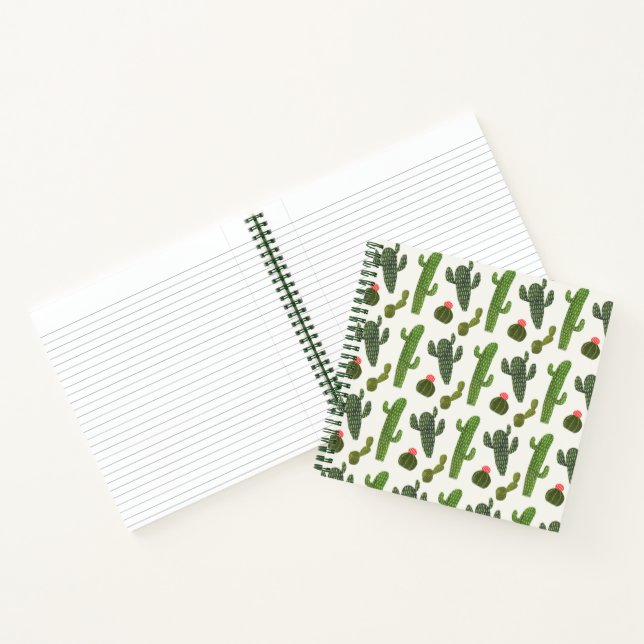 Llamarama Collection | Niedliche Kaktus Notizbuch (Innenseite)