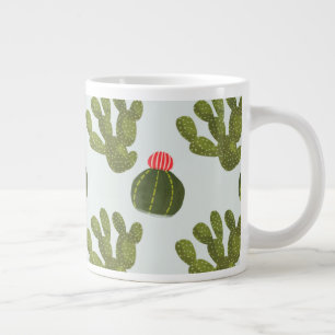 Llamarama-Sammlung  Niedliches Kaktusmuster Jumbo-Tasse