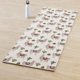 Llamarama Sammlung niedliches Lllamas Yogamatte