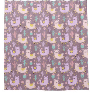 Llamas Duschvorhang
