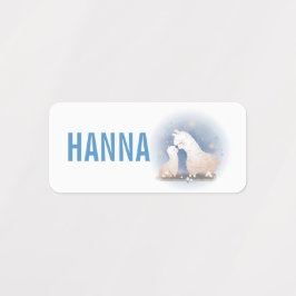 Llamas Etiketten