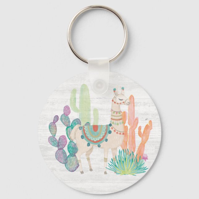 Llamas II Schlüsselanhänger (Vorderseite)