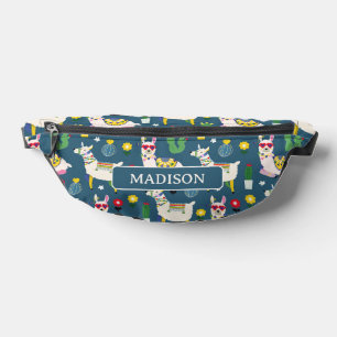 Llamas in Sonnenbrillen Muster Bauchtasche