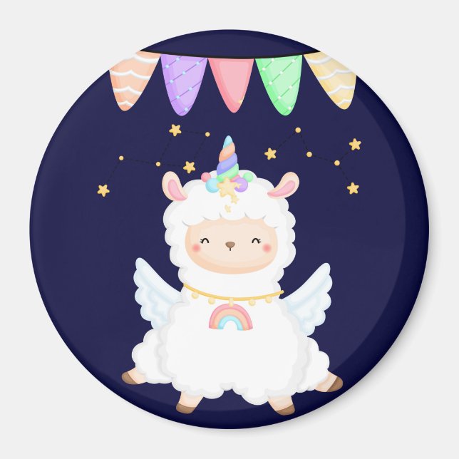 Llamas Magnet (Vorne)