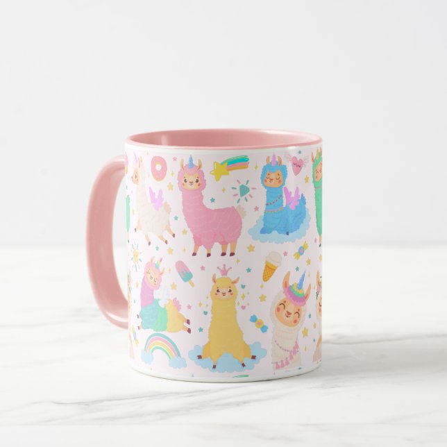 Llamas mug (Devant gauche)