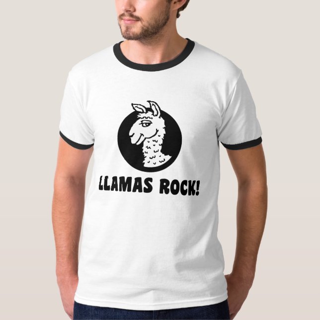 Llamas Rock T-Shirt (Vorderseite)