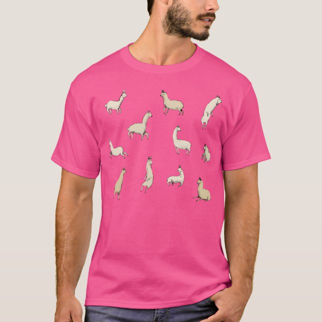 Llamas T-Shirt (Vorderseite)