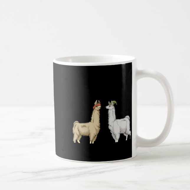 Llamas With Hats Carl  Kaffeetasse (Rechts)