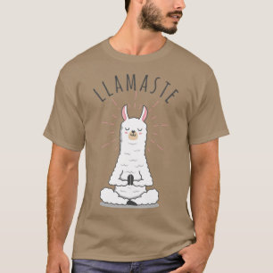 Llamaste Llama Yoga Yogi Niedliche Liebe T-Shirt