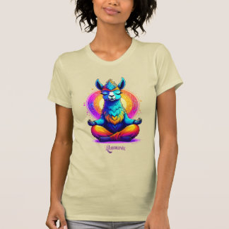 Llamaste – Psychedelisches Zen Llama-Spirit-Tier T-Shirt