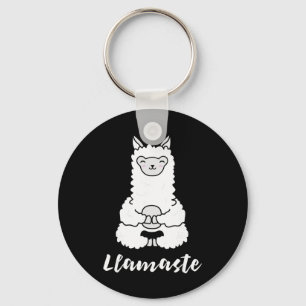 Llamaste - Süßes Yoga-Liebhaber-Geschenk, bezauber Schlüsselanhänger