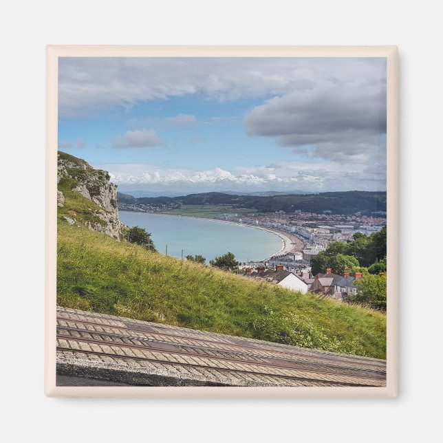 Llandudno aus dem großen Orme Magnet (Vorne)