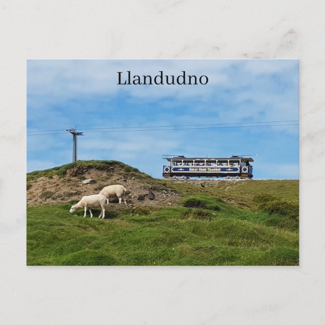 Llandudno - Großer Orme Postkarte (Vorderseite)