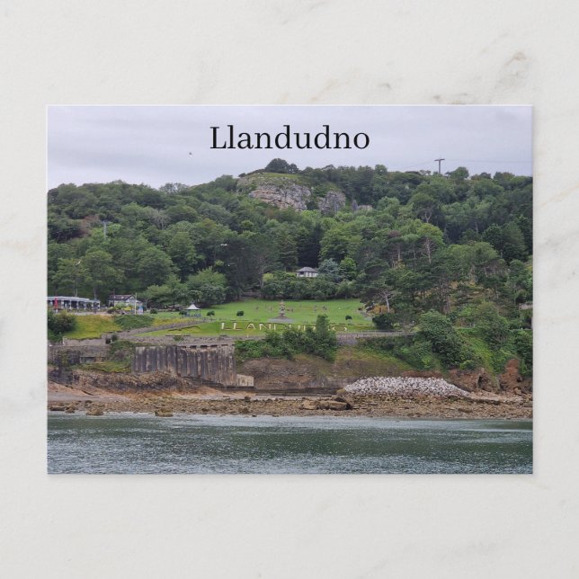 Llandudno Postkarte (Vorderseite)