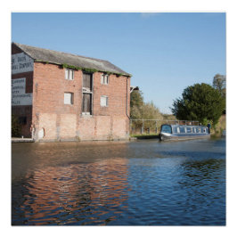 Llangollen Canal Ellesmere England Poster
